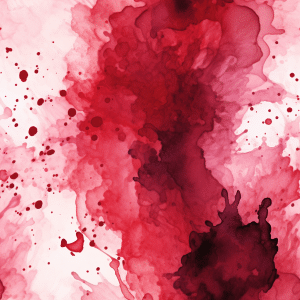 Aquarell - red and white