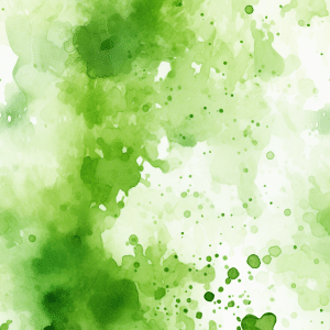 Wasserfarbe Klecks Grün